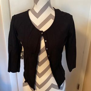 Banana Republic Med Black sweater - 4 buttons
